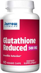 Jarrow Formulas Glutathione Reduced, glutation 500 mg, 60
