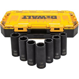 DEWALT Zestaw nasadek udarowych DWMT74737-0 Głośnik w prezencie