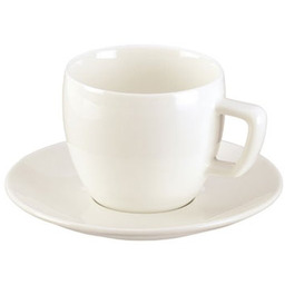 Tescoma kubek do cappuccino z spodkiem kremowy, różny,