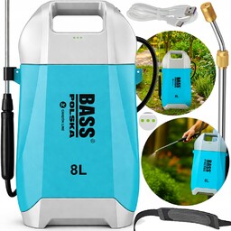 Opryskiwacz Akumulatorowy 8L Ogrodowy Przenośny Lekki Rozpylacz Ciśnieniowy