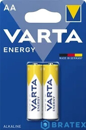 2x Baterie VARTA ENERGY AA LR6 BLISTER