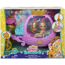 Lalka Mattel Royal Enchantimals z karocą Peola Pony