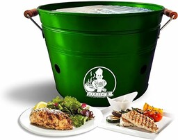 Vikkieerin.nl - grill - okrągły - Zielony