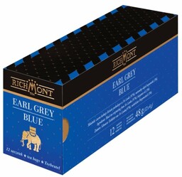 Czarna herbata Richmont Earl Grey Blue 12x4g