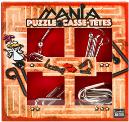Eureka 3D, Puzzle Mania, łamigłówka metalowa