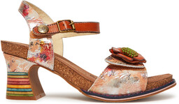 Sandały Laura Vita Decbyo 22 Pomarańczowy