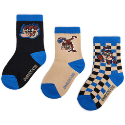 Skarpety długie Looney Tunes CEO-ACCCS-AW25-227WBLT(3-PACK) Beżowy