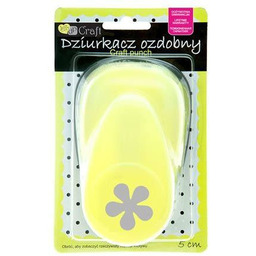 Dziurkacz ozdobny 5 cm - kwiatek