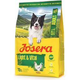 JOSERA Light Vital 3kg dla psów wspomagająca kontrolę