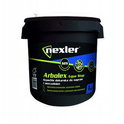 Szpachla Dekarska Nexler Czarna Arbolex 5kg Aqua Stop