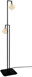 Lumes Czarno-beżowa lampa podłogowa - J011-Ernesto