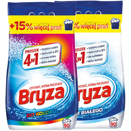 Bryza Proszek Do Prania Kolor Biel 2 X