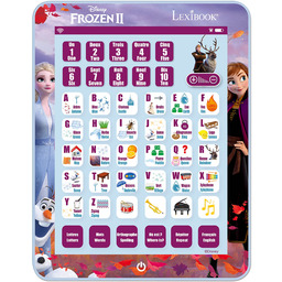 Lexibook, Kraina Lodu, Edukacyjny Dwujęzyczny Tablet do Nauki,
