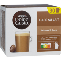 Nescafe Dolce Gusto Cafe au Lait 30 kapsułek