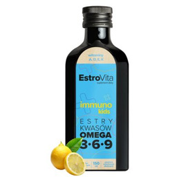 ESTROVITA Olej Omega 3-6-9 Immuno Kids Cytrynowy (150