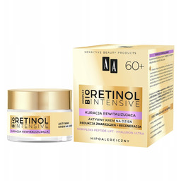 AA RETINOL INTENSIVE 60+ Kuracja rewitalizująca aktywny krem