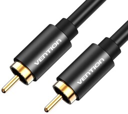Vention Kabel RCA (Coaxial) VAB-R09-B200 męsko-męski, 2m (czarny)