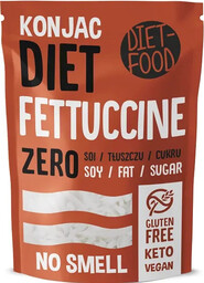 DIET-FOOD Makaron konjac fettuccine bezglutenowy 270 g (200