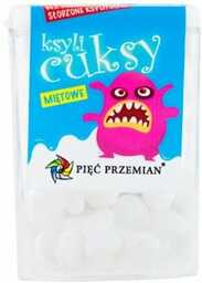 Cukierki z ksylitolu ksylicuksy miętowe bezglutenowe 13 g