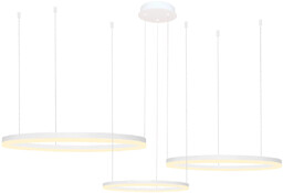 Azzardo HALO PENDANT 100+80+60 CCT WH + REMOTE