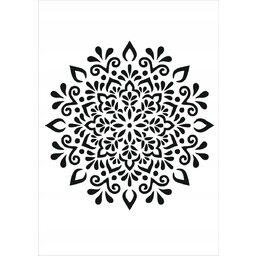 Szablon do decoupage A3 mandala