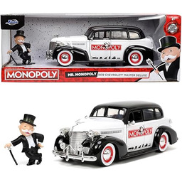 Jada- Samochód 1939 Chevy Master Mr Monopoly, Skala
