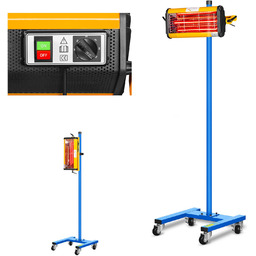 Promiennik ciepła podczerwieni lakierniczny do suszenia farb