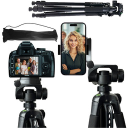 Statyw Fotograficzny Tripod Uniwersalny stojak do Kamer 1/4