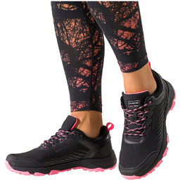 Czarne buty trekkingowe damskie buty sportowe softshell