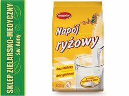 NAPÓJ RYŻOWY 400g Napój w proszku, Bezglutenowy, Bez