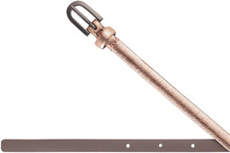 DuDu damski pasek do spodni skóra naturalna klamra