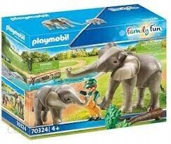 Playmobil Family Fun 70324 słonie na wybiegu