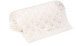 My Memi, Ażurowy kocyk bambusowy, Cream