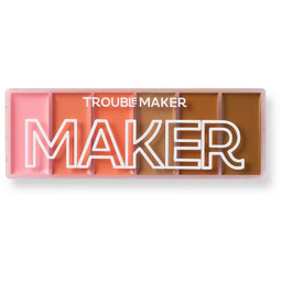 Trouble Maker Paleta do Konturowania Kremowy 3x Róż