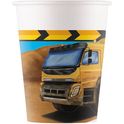 Kubeczki papierowe Budowa - 200 ml - 8