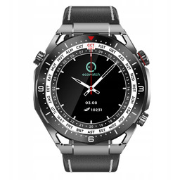 Smartwatch Ecowatch1 Czarny 3 paski Zegarek sportowy klasyczny