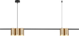 Lampa wisząca (listwa) GENESIS BLACK GOLD 5xGU10