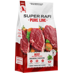 SUPER RAFI Pure Line Wołowina z batatami 9