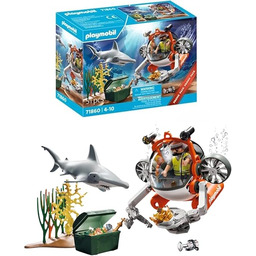 PLAYMOBIL 71860 zestaw promocyjny, poszukiwanie skarbów z łodzią
