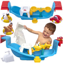 Zestaw Statek do Kąpieli z Deszczownicą Akcesoria