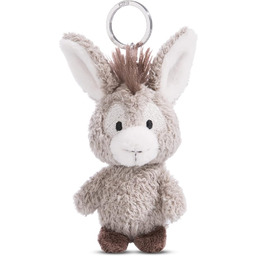 Breloczek osiołek Donkeylee 10cm szary - Pluszowy towarzysz