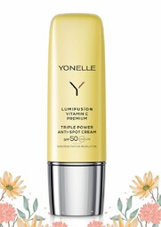 Yonelle Lumifusion, Krem SPF50 Przebarwienia Witaminą C, 50ml