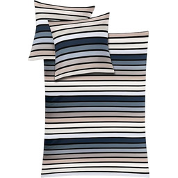 Kleine Wolke Pościel satynowa, Rimini taupe, 1-155 x