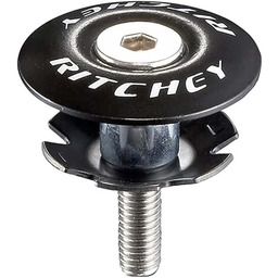 Ritchey Comp Steel Headset Starnut & Cap: Czarny