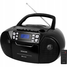 Radiomagnetofon odtwarzacz radio Sencor Spt 3907B CD MP3