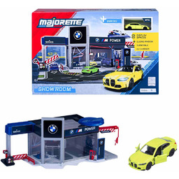 MAJORETTE SALON SAMOCHODOWY BMW + 1 SAMOCHÓD 8502106000