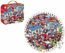 Janod - Extreme Firemen Round Observation Puzzle 208