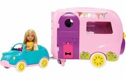 Mattel, Barbie, Zestaw przyczepa kempingowa Chelsea
