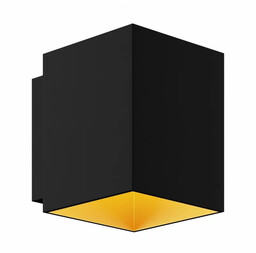 Kinkiet nowoczesny SOLA WL SQUARE BLACK-GOLD 91063-N -