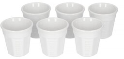 BIALETTI Zestaw filiżanek Bicchierini Y0TZ502 Biały (6 sztuk)